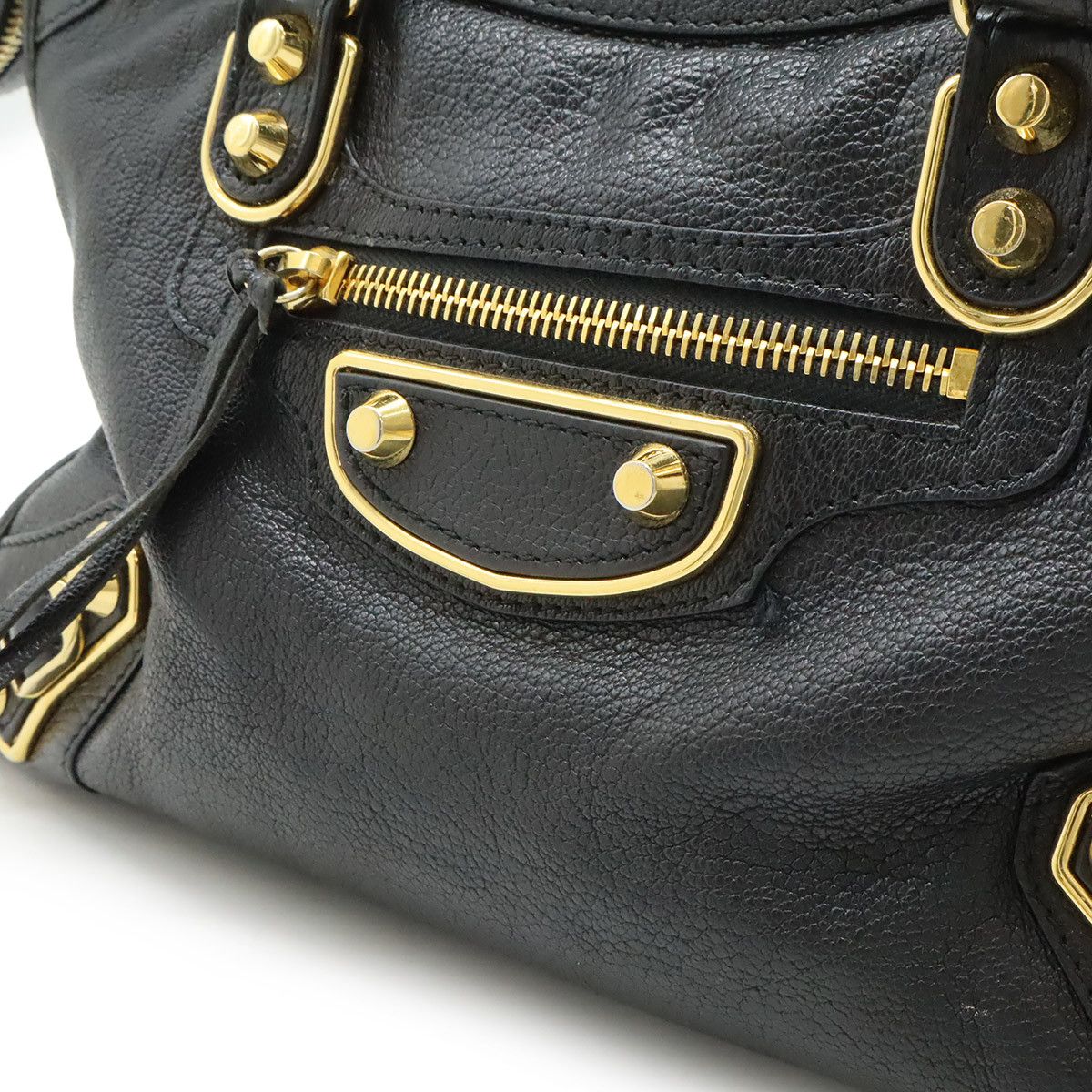 Balenciaga Balenciaga Balenciaga Classic Metallic Edge City Leather 2way Bag Leather Shoulder Bag 432831 DUTY FREE for USA Size ONE SIZE - 8 Thumbnail