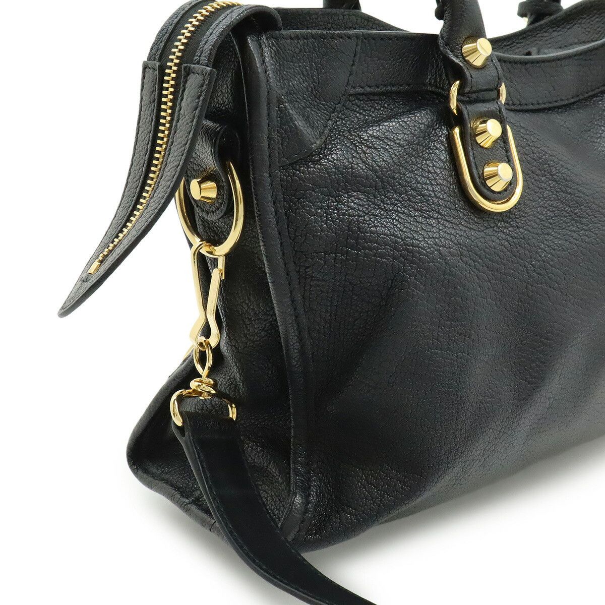Balenciaga Balenciaga Balenciaga Classic Metallic Edge City Leather 2way Bag Leather Shoulder Bag 432831 DUTY FREE for USA Size ONE SIZE - 7 Thumbnail