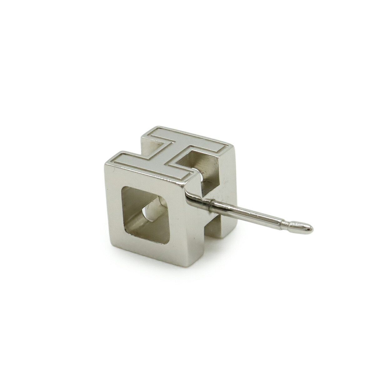 Hermes Hermes Hermes Caged d'H H Cube Earrings Plastic / Synthetic Earrings DUTY FREE for USA Size ONE SIZE - 5 Thumbnail