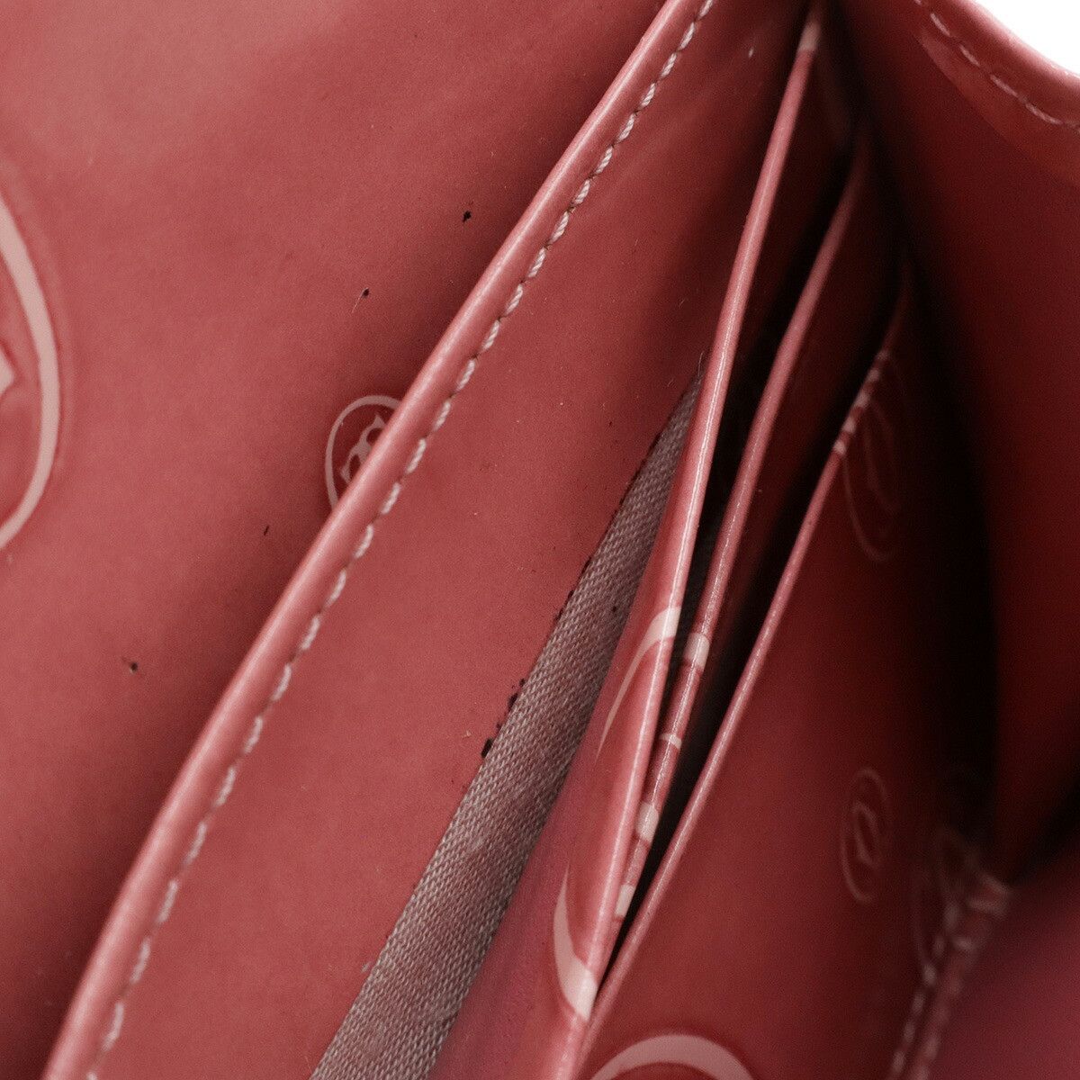 Cartier Cartier Cartier Happy Birthday Patent Leather Long Wallet Leather Long Wallet L30000951 DUTY FREE for USA Size ONE SIZE - 6 Thumbnail