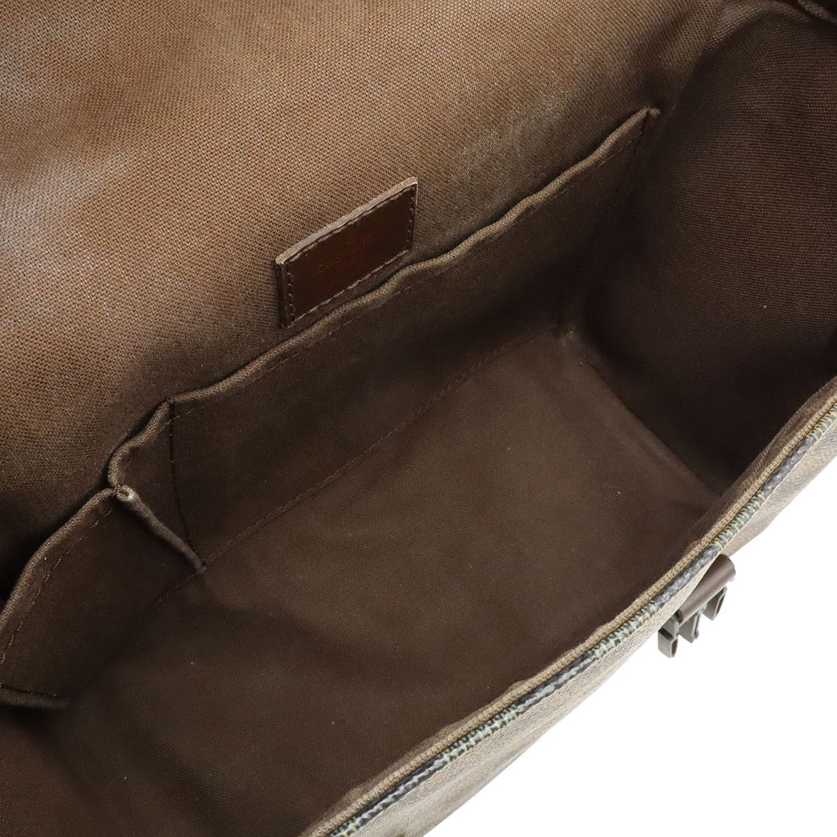 Louis Vuitton Louis Vuitton Louis Vuitton Reporter Melville Damier Shoulder Bag Textile Crossbody Bag N51126 DUTY FREE for USA Size ONE SIZE - 7 Thumbnail