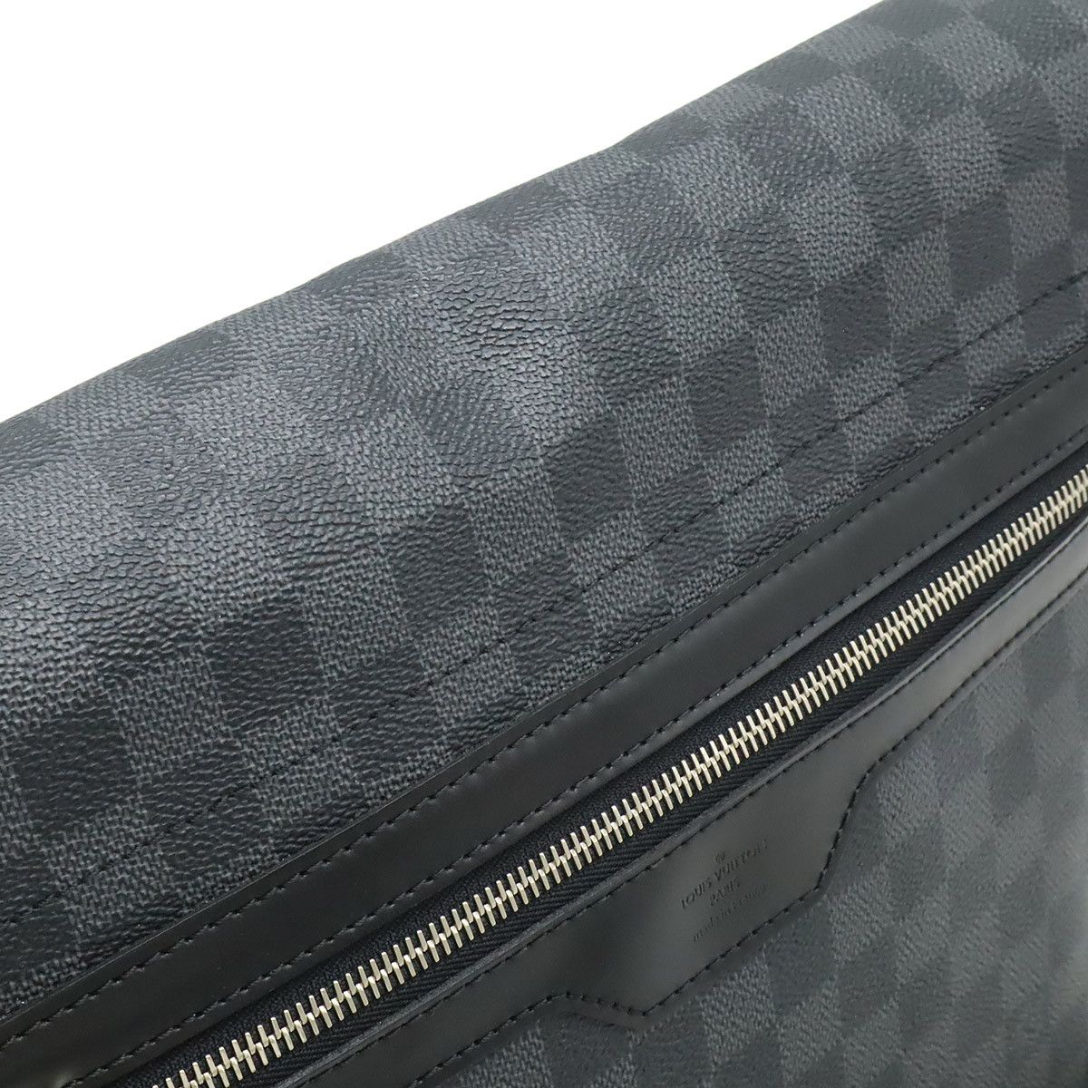 Louis Vuitton Louis Vuitton Louis Vuitton Daniel MM Damier Graphite Shoulder Bag Textile Shoulder Bag N58029 DUTY FREE for USA Size ONE SIZE - 7 Thumbnail