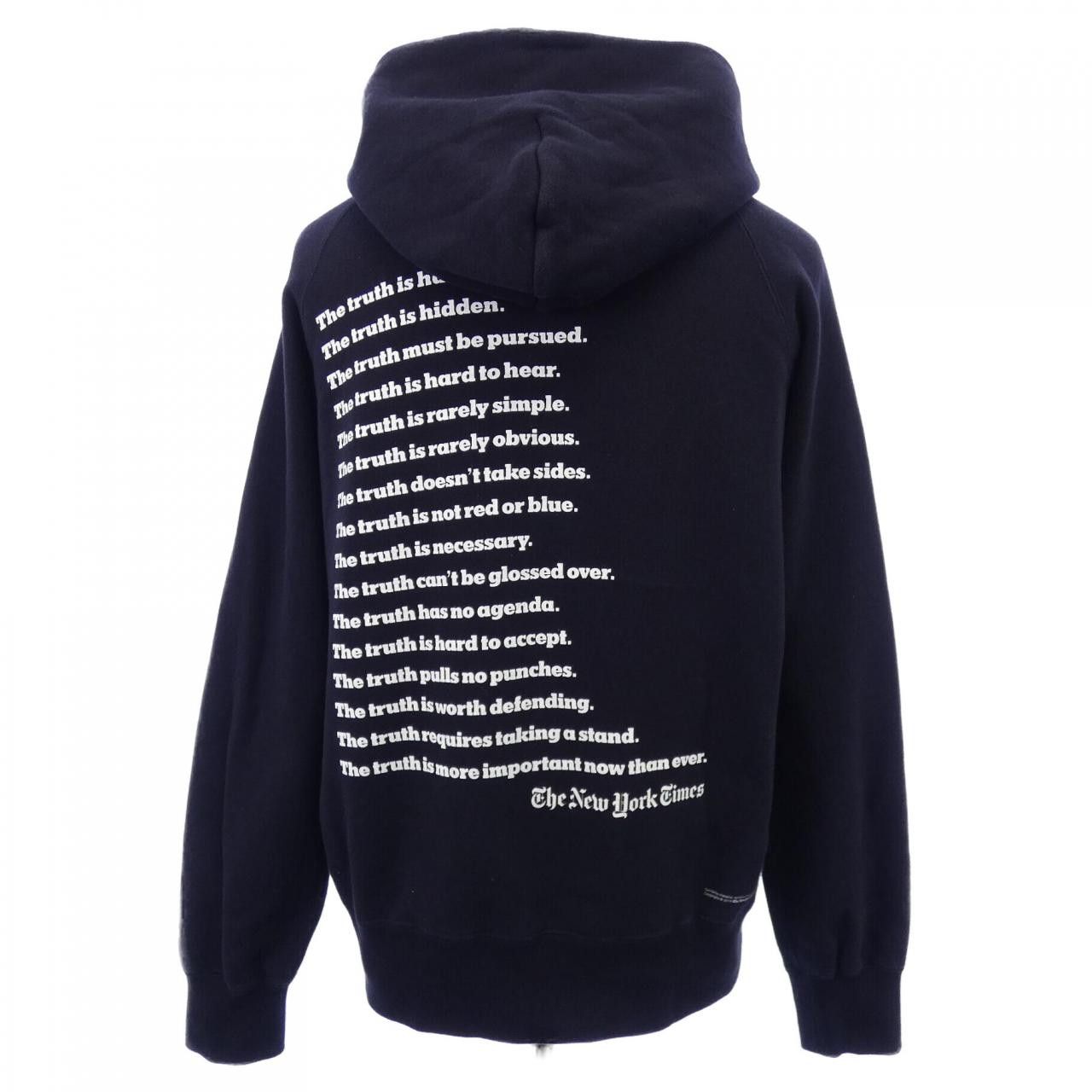 Sacai Sacai Sacai Hoodie Textile Sweatshirts & Hoodies 18-01783M DUTY FREE for USA Size ONE SIZE - 2 Thumbnail