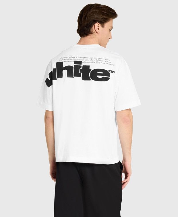 Off-White Crew neck t-shirt Size US L / EU 52-54 / 3 - 2 Thumbnail