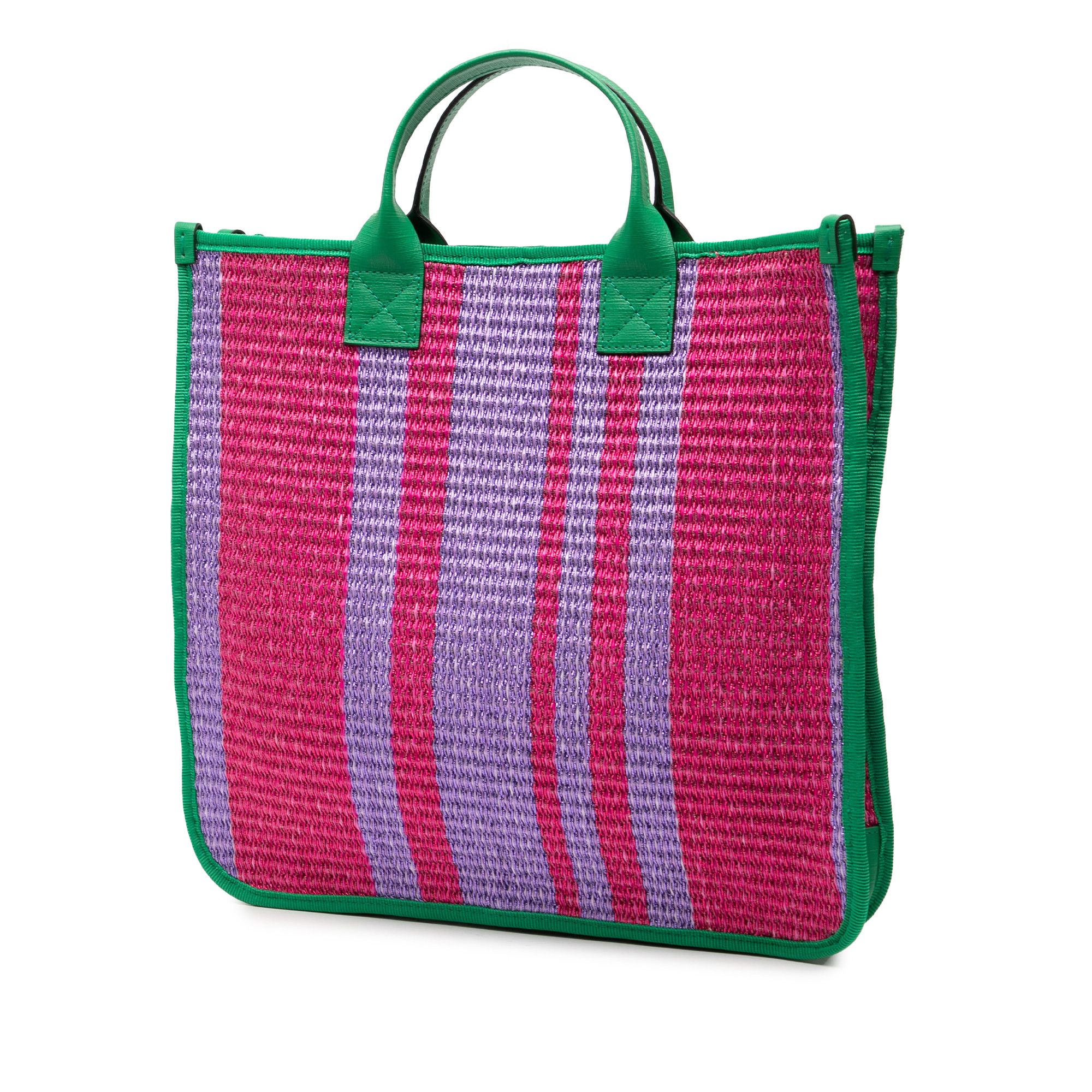 Gucci Gucci Children Woven Canvas Logo Firenze 1921 Tote Size ONE SIZE - 2 Thumbnail