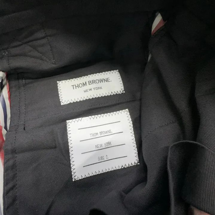 Thom Browne Thom Browne Stylish Wool Trousers for All Size US 30 / EU 46 - 4 Thumbnail
