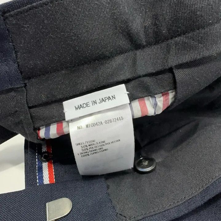 Thom Browne Thom Browne Navy Straight-Leg Casual Trousers Size US 28 / EU 44 - 5 Thumbnail