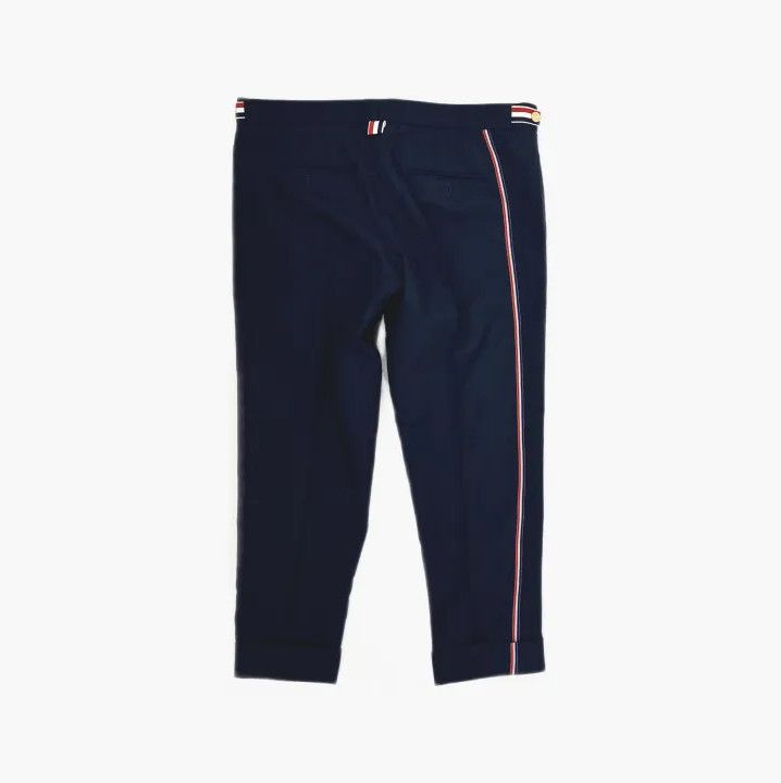 Thom Browne Thom Browne Navy Straight-Leg Casual Trousers Size US 28 / EU 44 - 3 Thumbnail