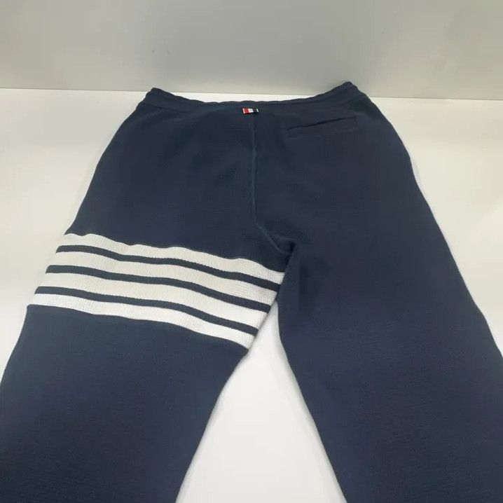 Thom Browne Thom Browne Classic Waffle Knit Joggers for Men Size US 36 / EU 52 - 12 Thumbnail