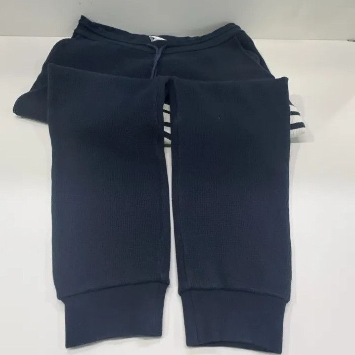 Thom Browne Thom Browne Classic Waffle Knit Joggers for Men Size US 36 / EU 52 - 10 Thumbnail