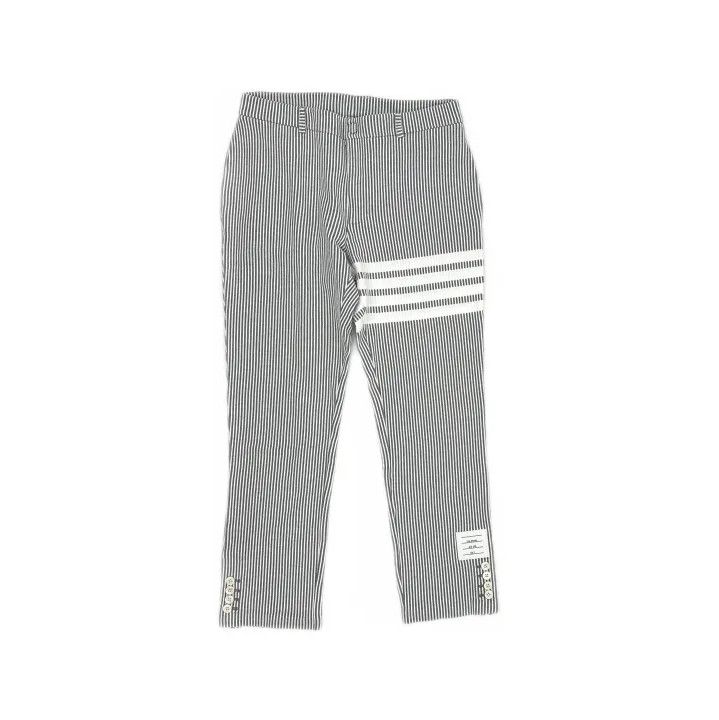 Thom Browne THOM BROWNE Striped Casual Pants for Men Size US 30 / EU 46 - 2 Thumbnail
