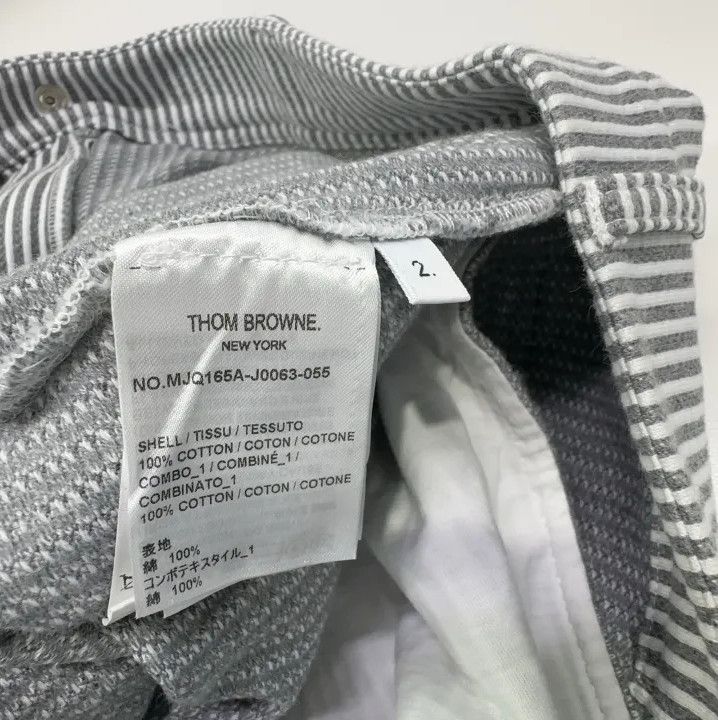 Thom Browne THOM BROWNE Striped Casual Pants for Men Size US 30 / EU 46 - 5 Thumbnail