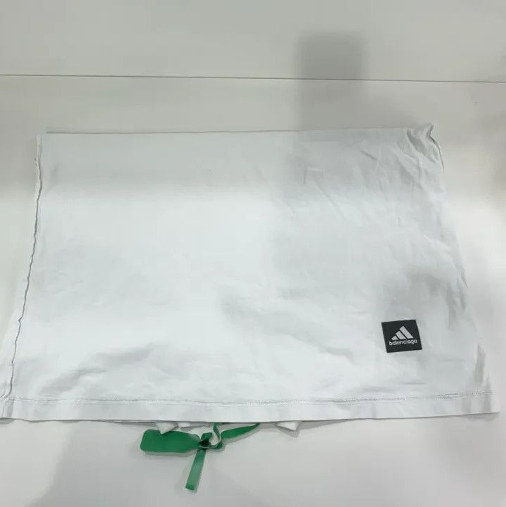 Balenciaga Balenciaga x adidas Embroidered Logo Short Sleeve Tee Size US M / EU 48-50 / 2 - 17 Thumbnail
