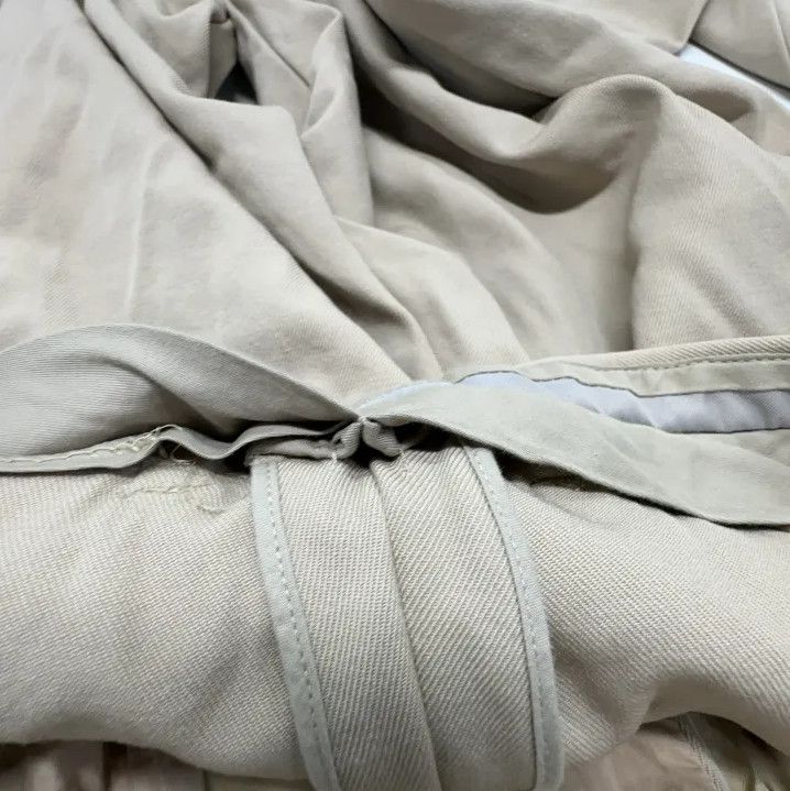 Balenciaga Balenciaga Beige Zipper Straight-Leg Suit Pants Size US 34 / EU 50 - 7 Thumbnail