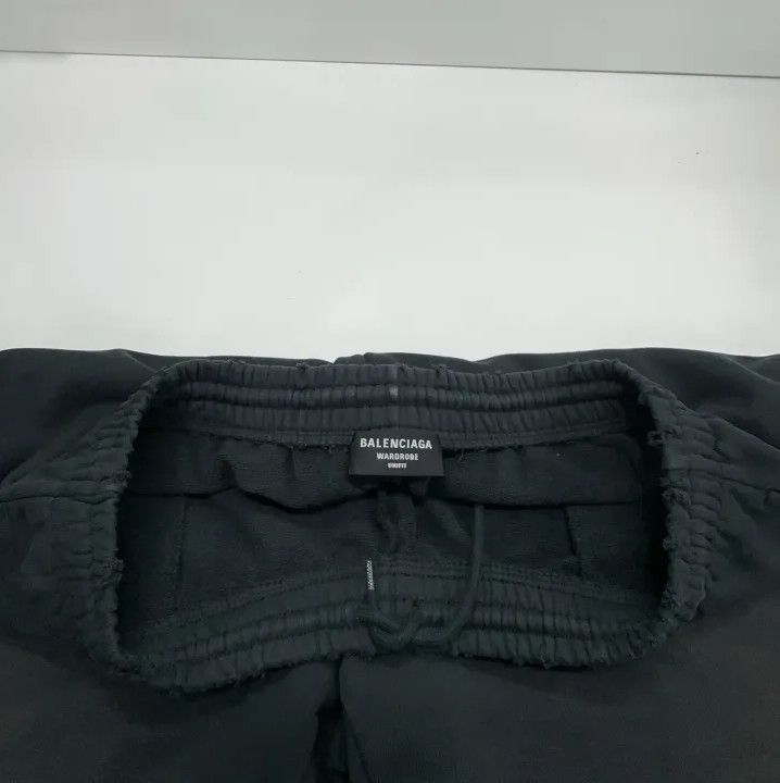 Balenciaga Balenciaga SS22 Logo Gray Sports Shorts Size US 32 / EU 48 - 8 Thumbnail