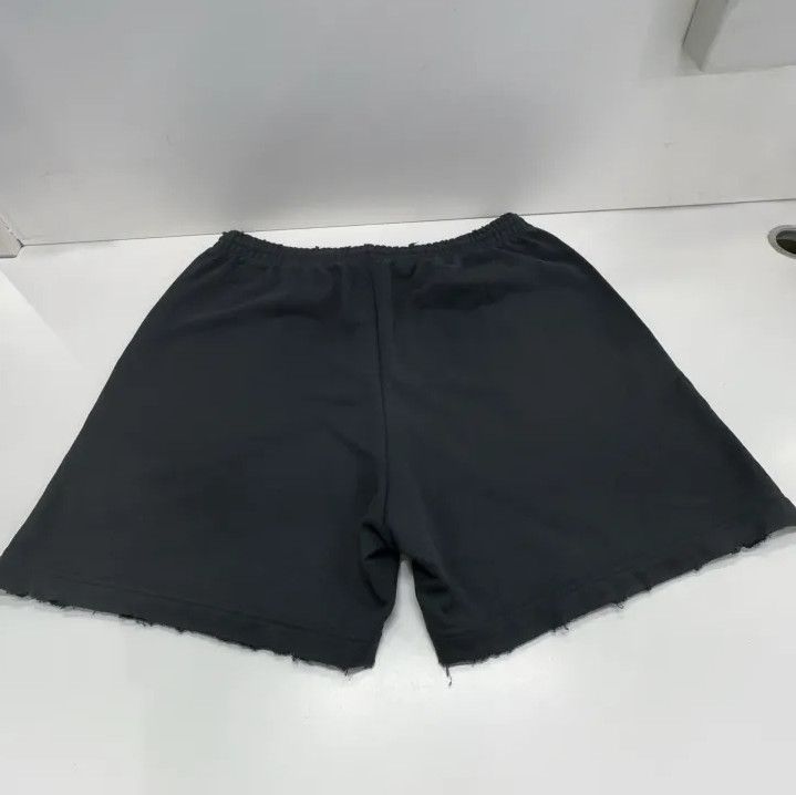 Balenciaga Balenciaga SS22 Logo Gray Sports Shorts Size US 32 / EU 48 - 11 Thumbnail
