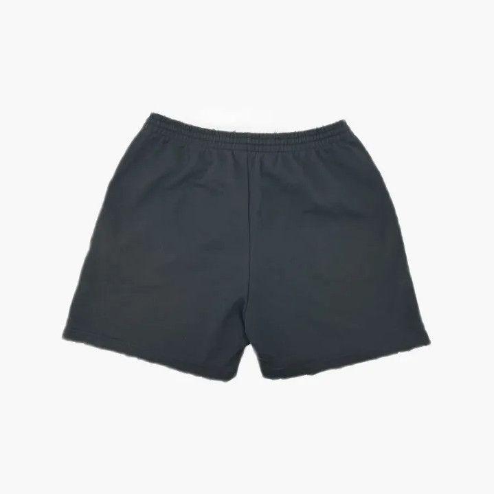 Balenciaga Balenciaga SS22 Logo Gray Sports Shorts Size US 32 / EU 48 - 3 Thumbnail