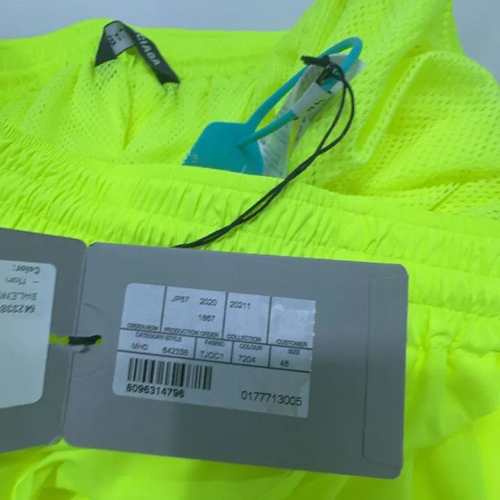 Balenciaga Balenciaga Men's Neon Yellow Jogger Pants Size US 36 / EU 52 - 4 Thumbnail