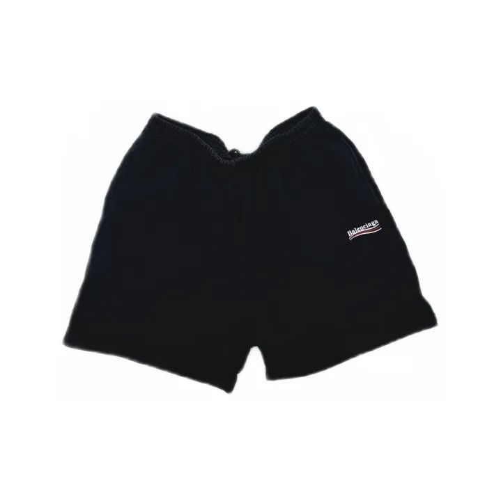 Balenciaga Balenciaga Classic Logo Black Casual Shorts Size US 30 / EU 46 - 2 Thumbnail