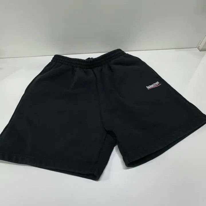 Balenciaga Balenciaga Classic Logo Black Casual Shorts Size US 30 / EU 46 - 8 Thumbnail