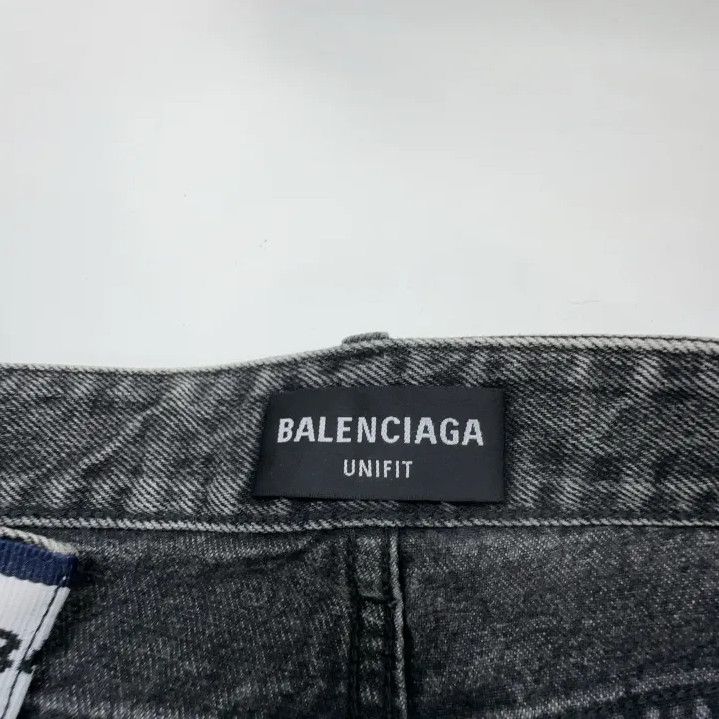 Balenciaga Balenciaga Logo Denim Long Pants for Men Size US 32 / EU 48 - 4 Thumbnail