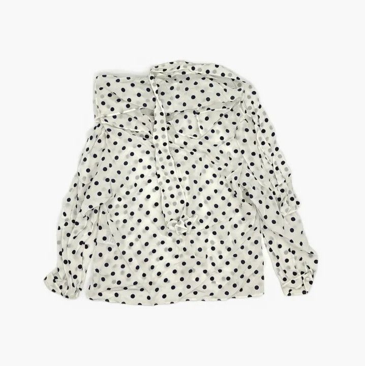 Balenciaga Balenciaga Polka Dot Button-Up Shirt Size S / US 4 / IT 40 - 3 Thumbnail