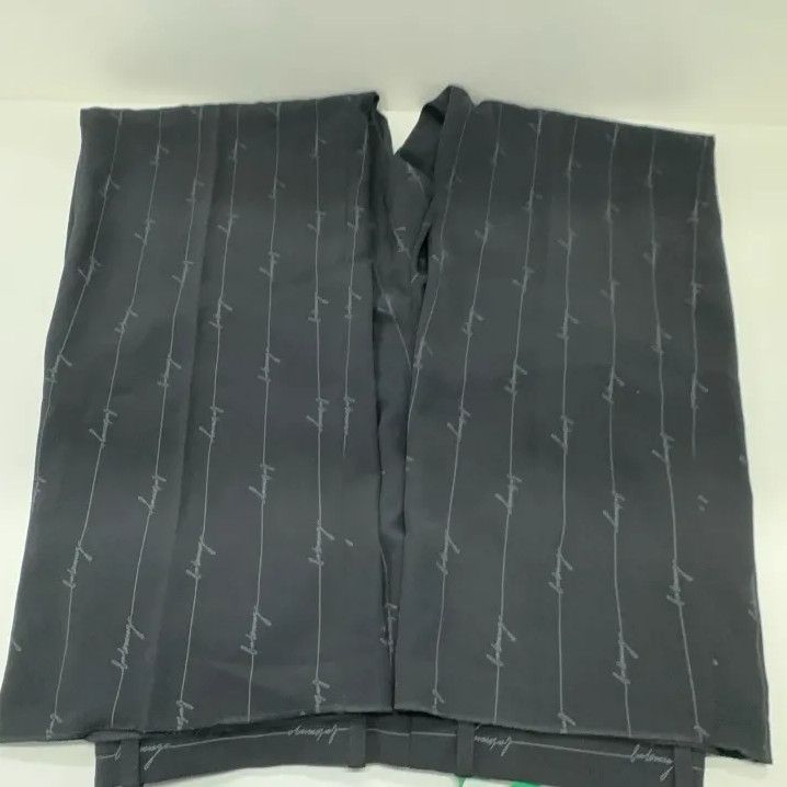 Balenciaga Balenciaga Black Relaxed Embroidered Pants for Men Size US 31 - 9 Thumbnail