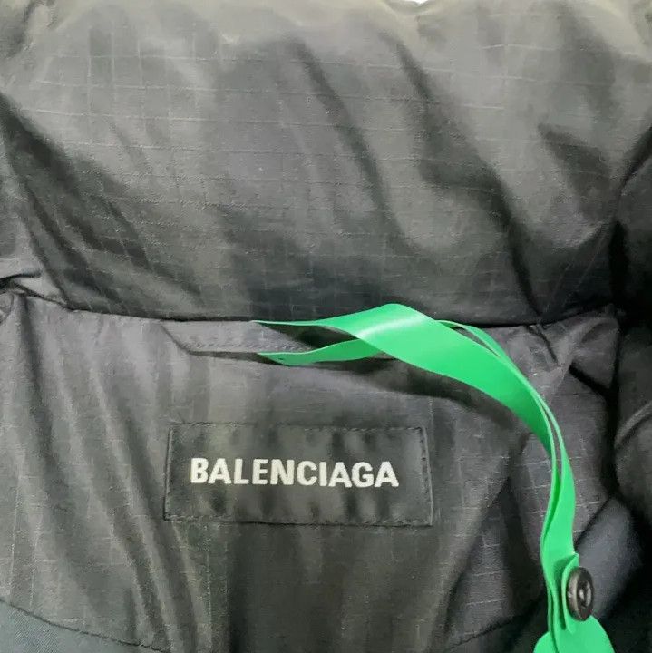 Balenciaga Balenciaga Black High-Neck Zip Long Sleeve Jacket Size US M / EU 48-50 / 2 - 6 Thumbnail