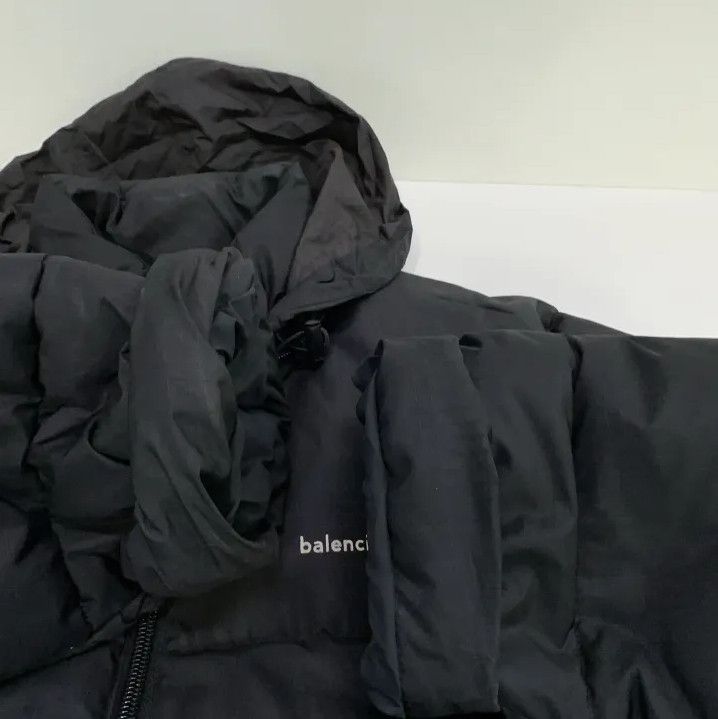 Balenciaga Balenciaga Black High-Neck Zip Long Sleeve Jacket Size US M / EU 48-50 / 2 - 9 Thumbnail