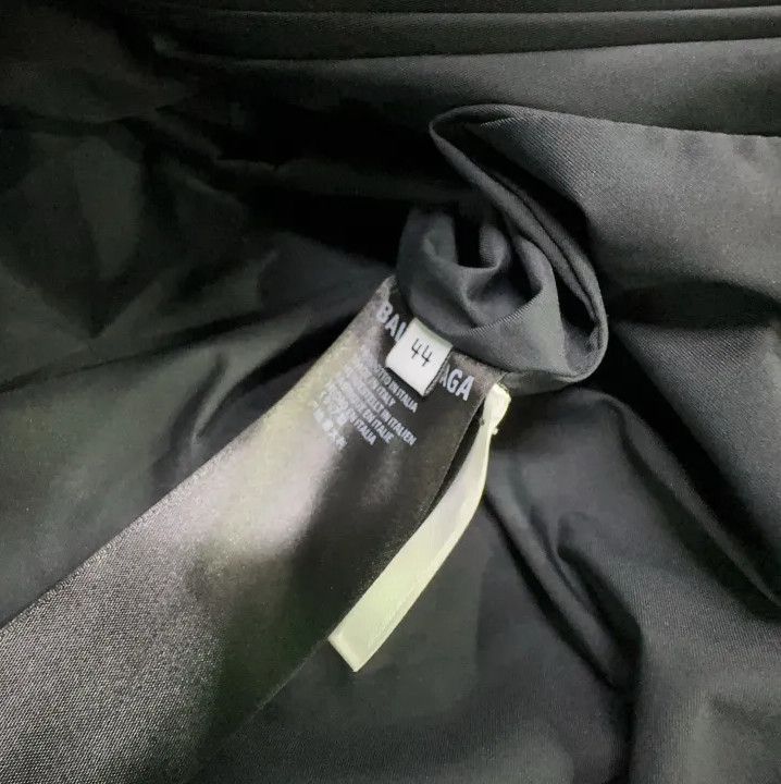 Balenciaga Balenciaga Black High-Neck Zip Long Sleeve Jacket Size US M / EU 48-50 / 2 - 4 Thumbnail
