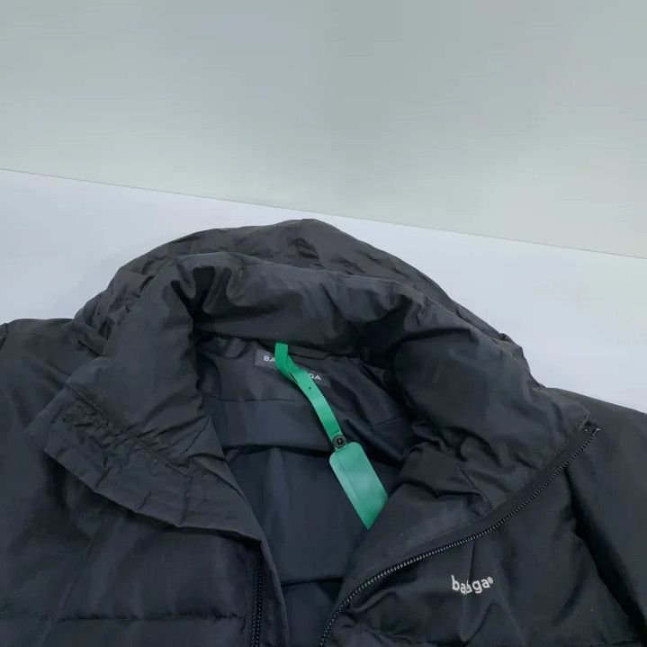 Balenciaga Balenciaga Black High-Neck Zip Long Sleeve Jacket Size US M / EU 48-50 / 2 - 7 Thumbnail