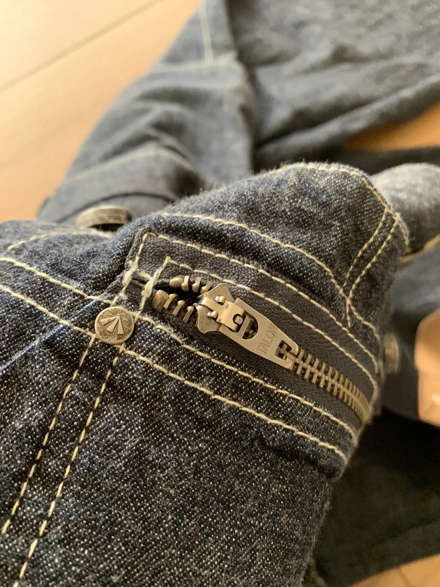 Nigel Cabourn nigel cabourn naval dungaree denim overalls Size US 34 / EU 50 - 4 Thumbnail