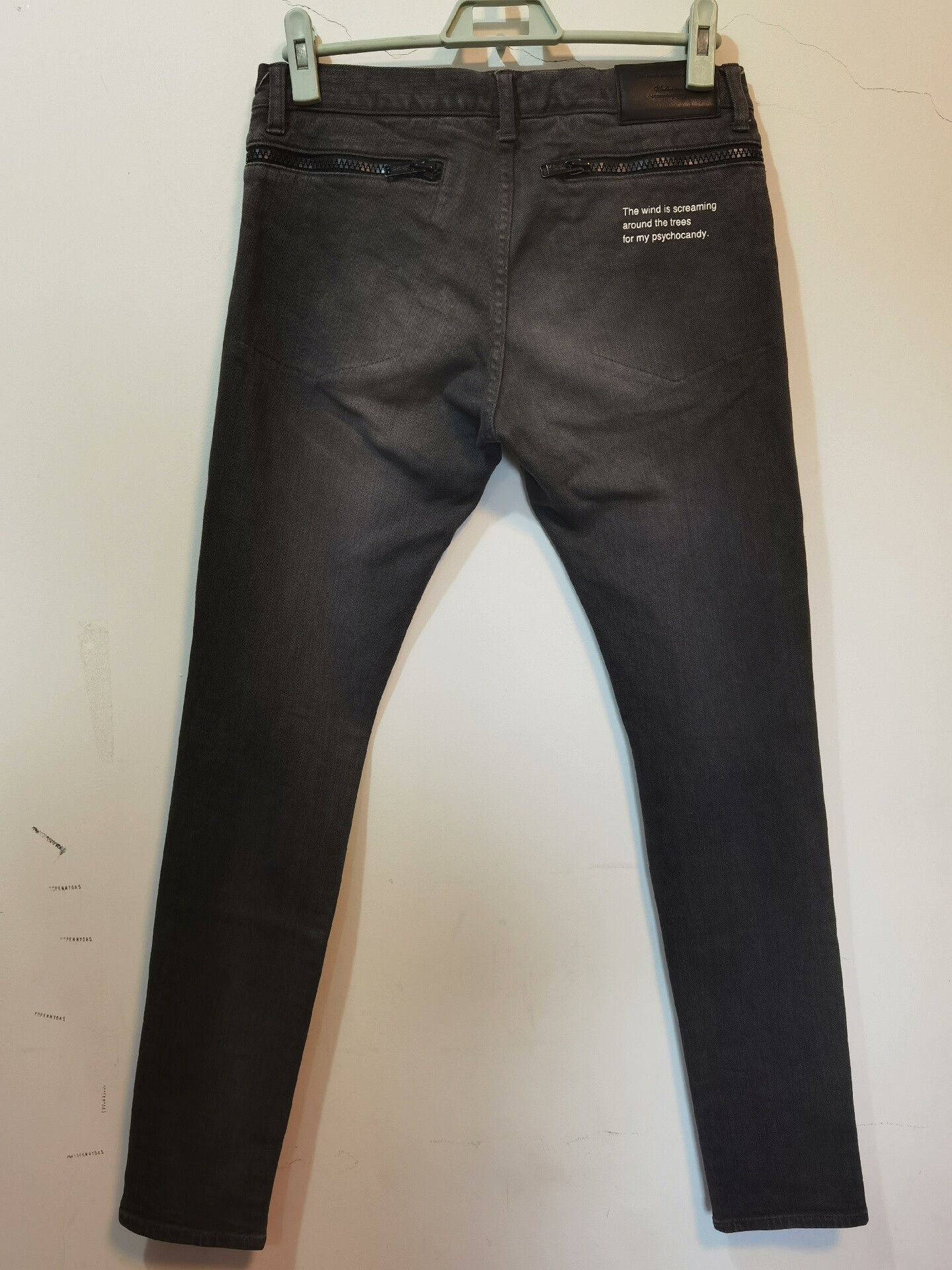 Undercover distressed skinny jeans with zipper details Size 30" / US 8 / IT 44 - 3 Thumbnail