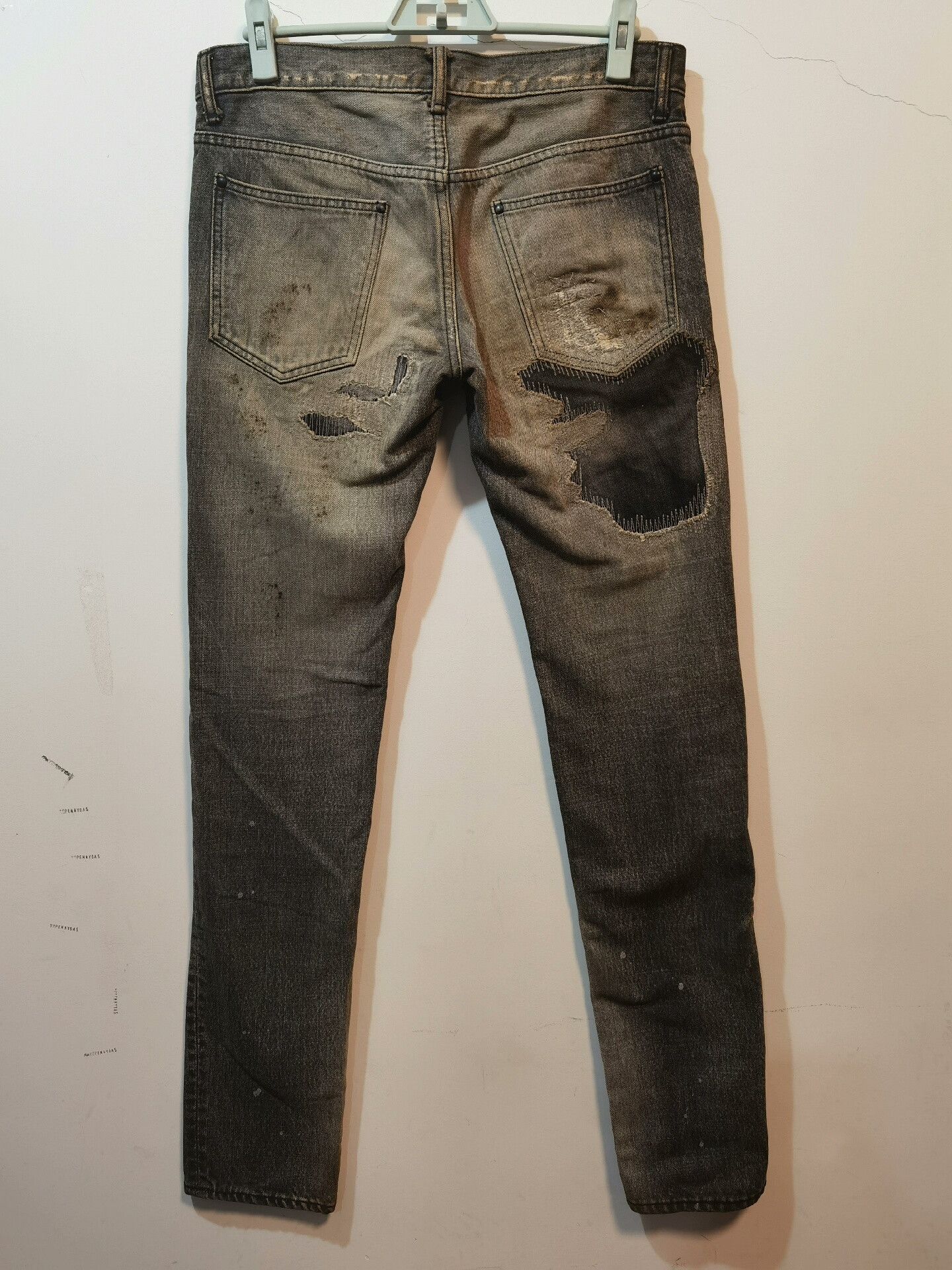Number (N)ine stylish distressed denim pants from number nine Size US 31 - 2 Thumbnail