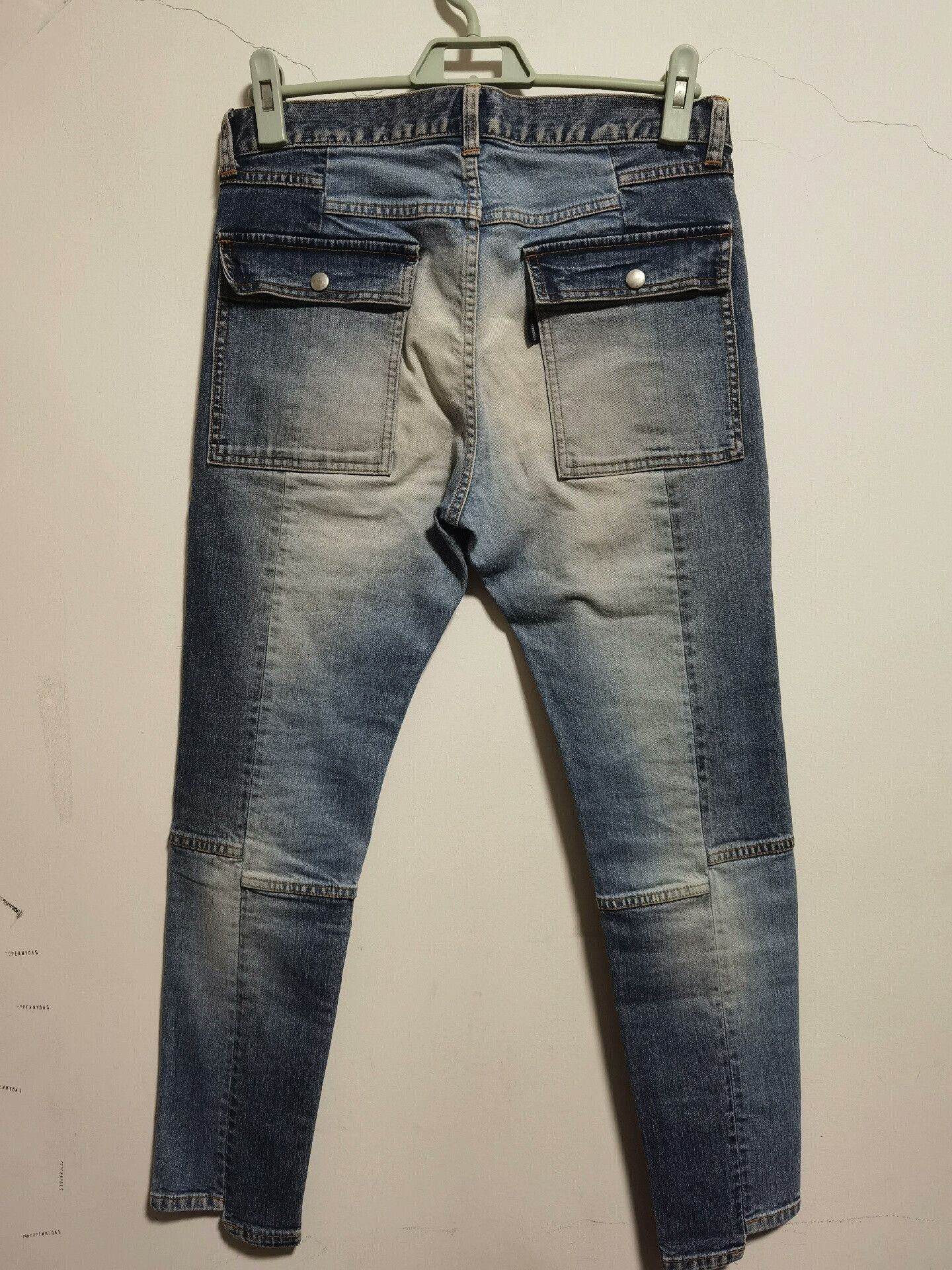 Undercover designer patchwork denim pants by john undercover Size 28" / US 6 / IT 42 - 2 Thumbnail