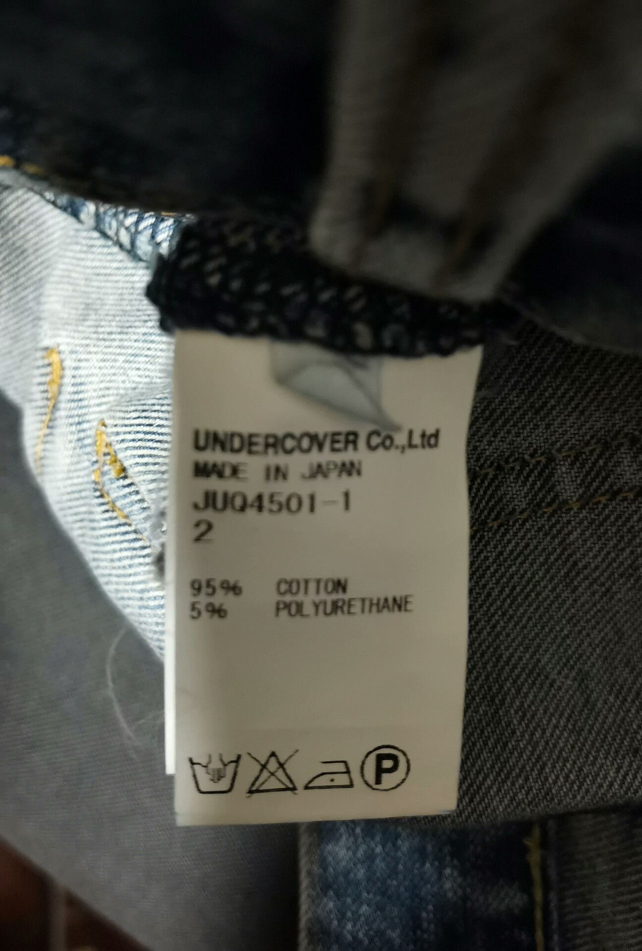 Undercover designer patchwork denim pants by john undercover Size 28" / US 6 / IT 42 - 4 Thumbnail
