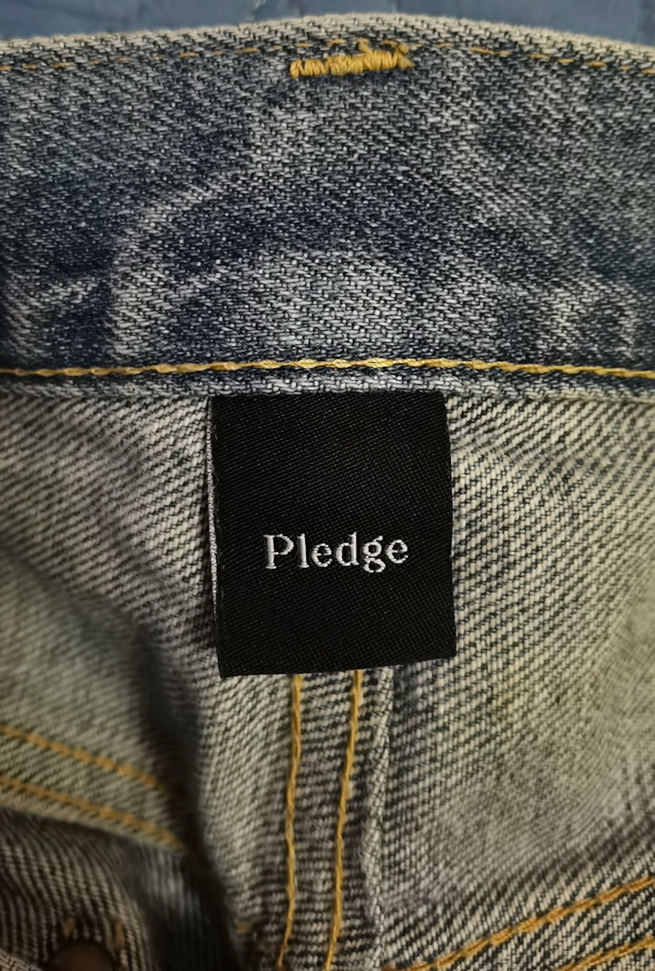 Pledge pledge patchwork distressed denim pants Size US 38 / EU 54 - 8 Thumbnail