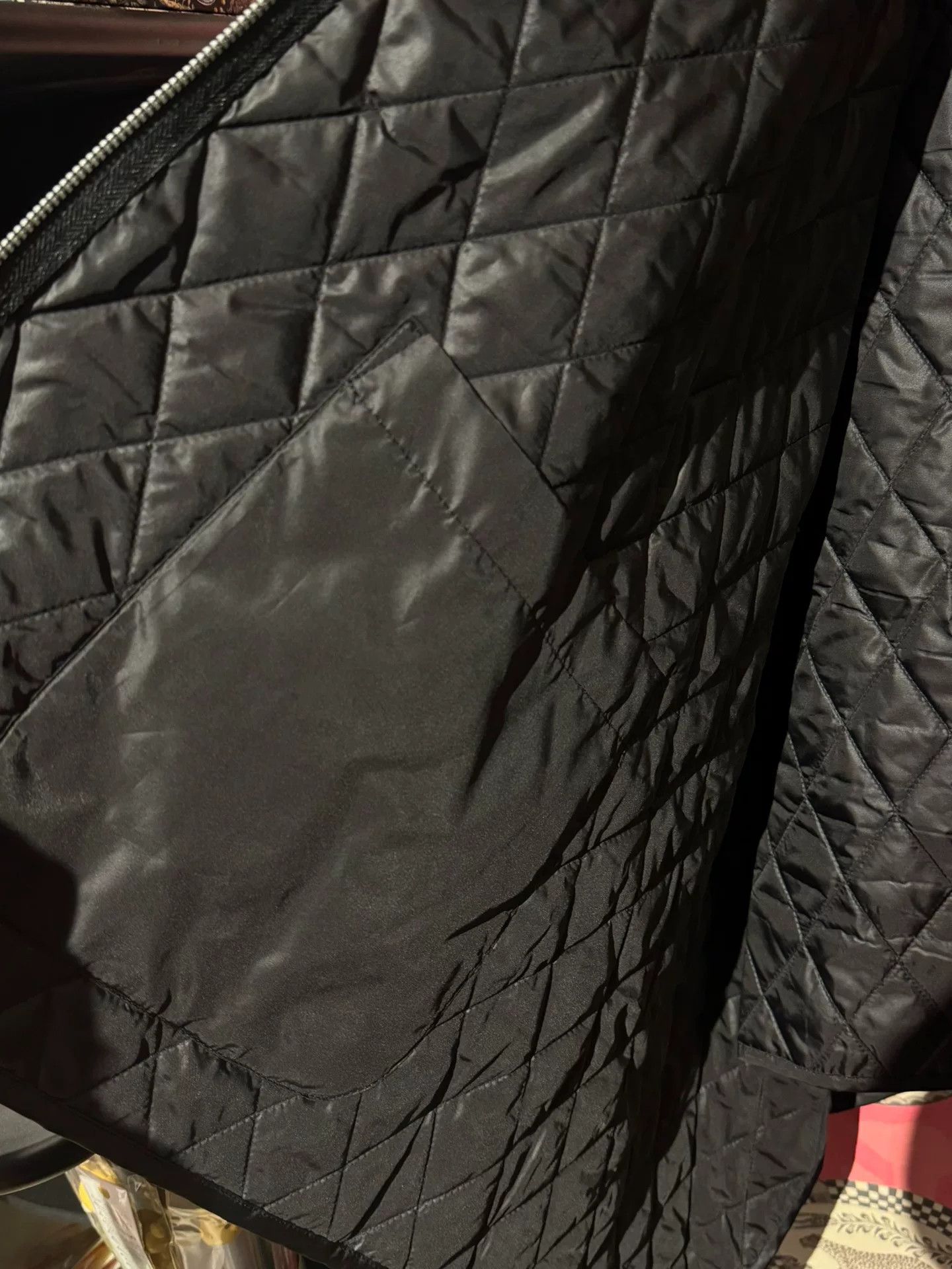 Comme des Garcons black quilted hooded cape jacket Size US M / EU 48-50 / 2 - 3 Thumbnail