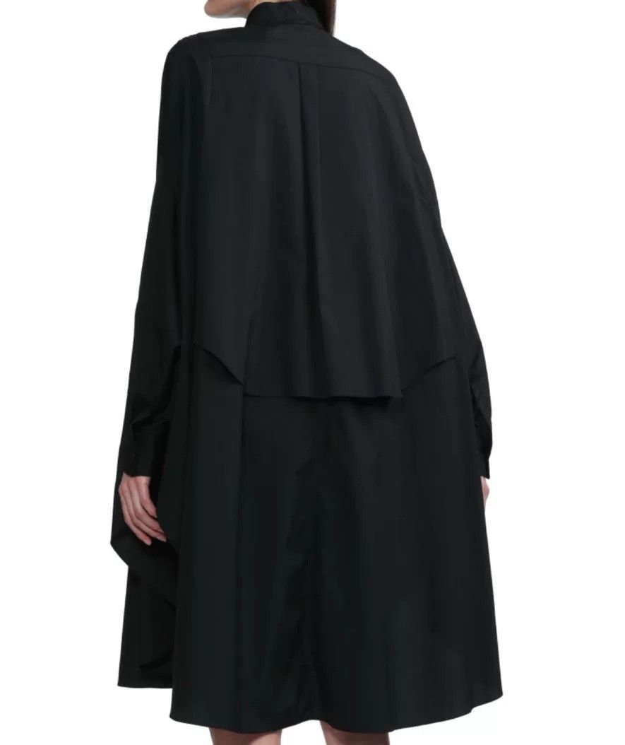 Noir Kei Ninomiya black oversized batwing sleeve shirt Size M / US 6-8 / IT 42-44 - 8 Thumbnail