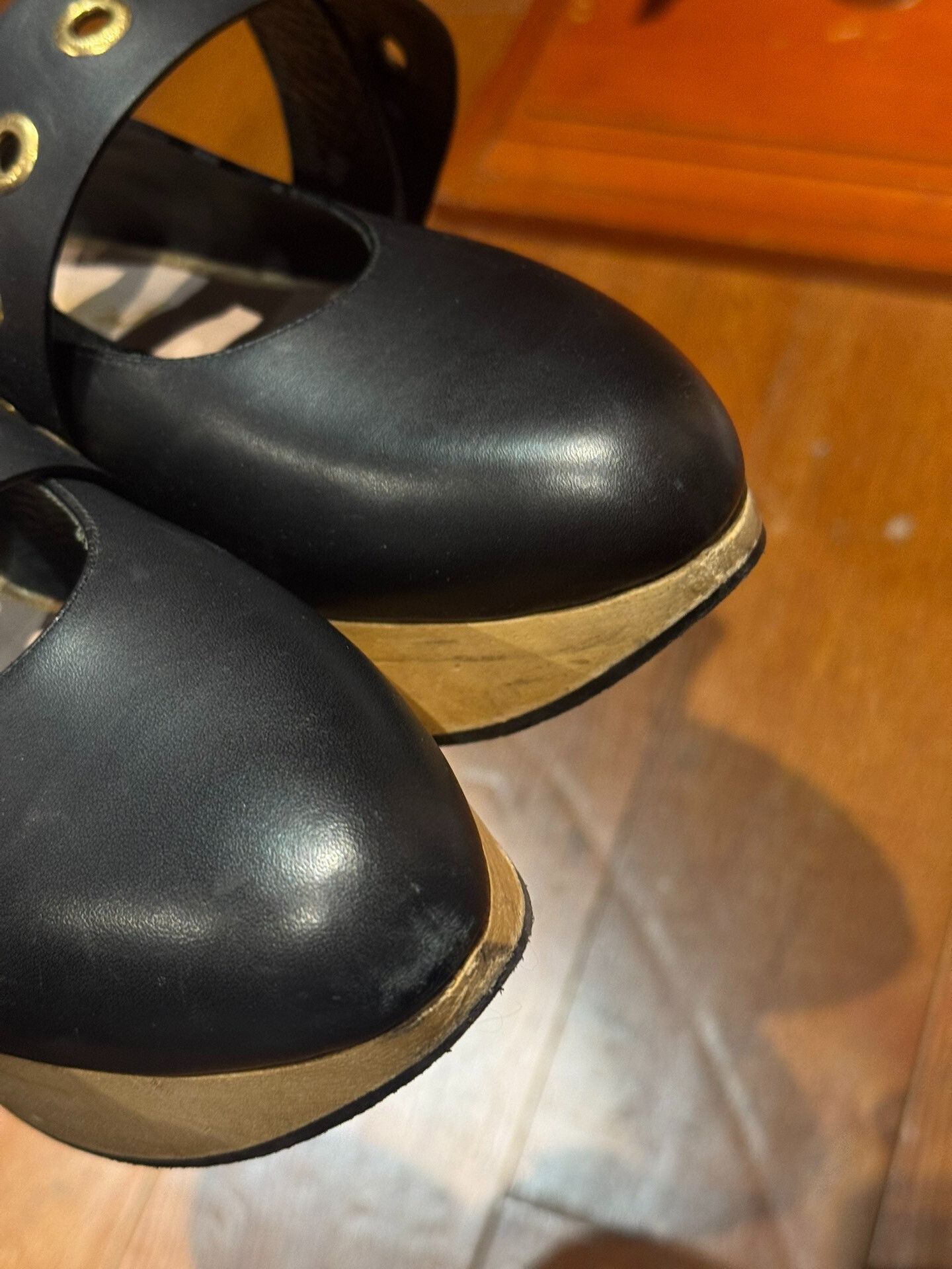 Vivienne Westwood vivienne westwood black rocker shoes Size US 8 / IT 38 - 3 Thumbnail