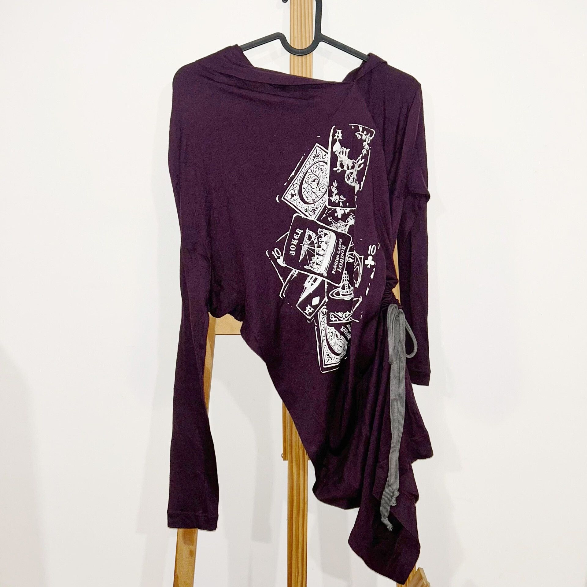 Vivienne Westwood purple irregular T-shirt dress with print Size S / US 4 / IT 40 - 3 Thumbnail