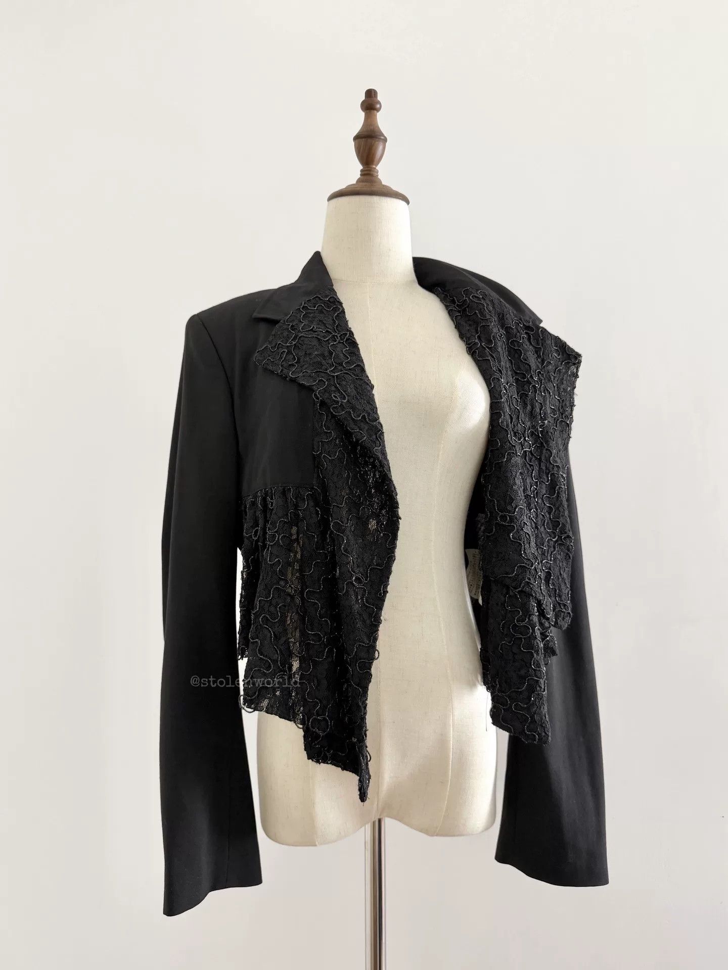 Comme des Garcons comme des garcons lace suit jacket Size L / US 10 / IT 46 - 5 Thumbnail