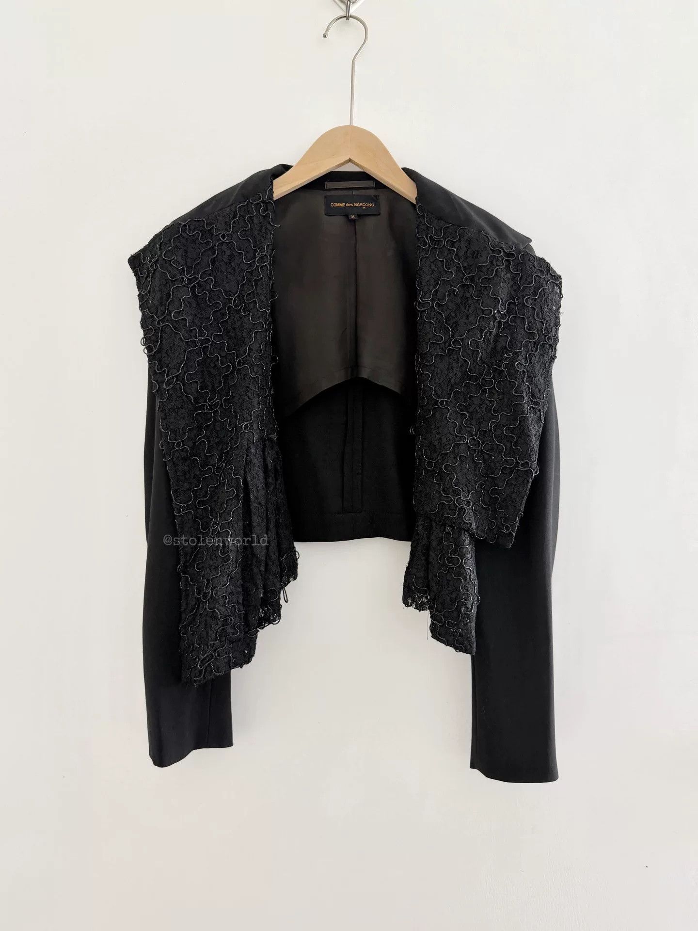 Comme des Garcons comme des garcons lace suit jacket Size L / US 10 / IT 46 - 8 Thumbnail