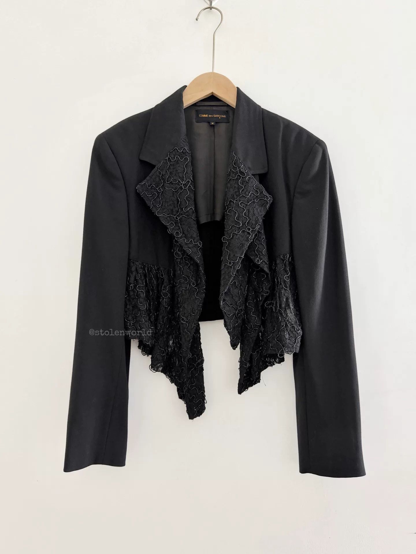 Comme des Garcons comme des garcons lace suit jacket Size L / US 10 / IT 46 - 7 Thumbnail
