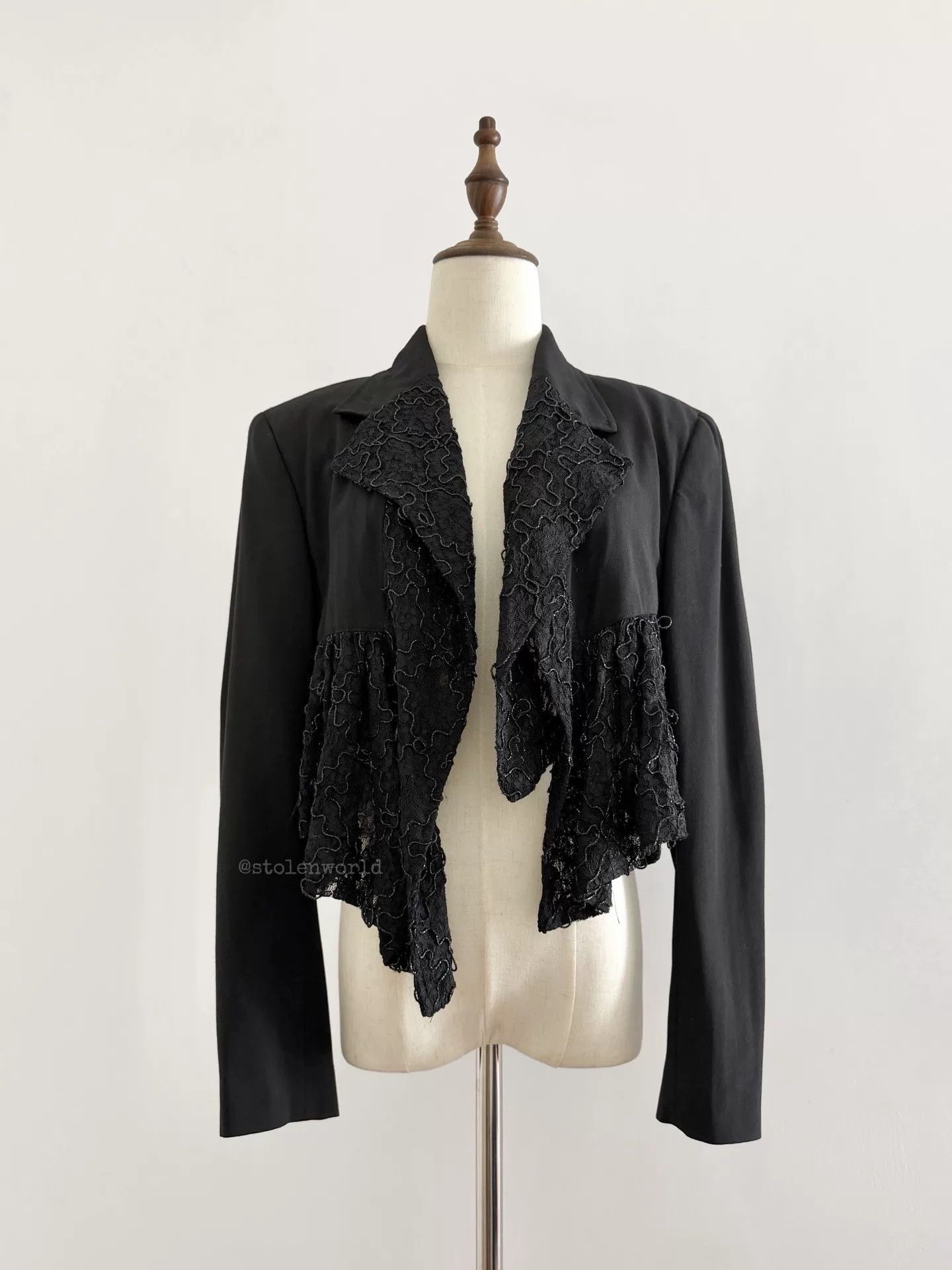 Comme des Garcons comme des garcons lace suit jacket Size L / US 10 / IT 46 - 3 Thumbnail
