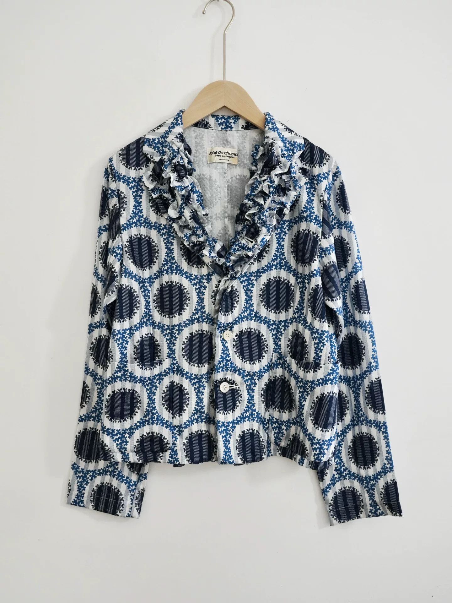 Comme des Garcons layered ruffle collar blouse Size S / US 4 / IT 40 - 2 Thumbnail