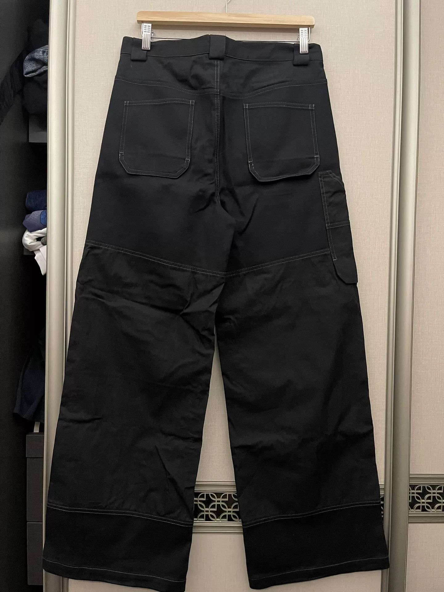 Dion Lee black cargo pants with zipper pockets Size US 30 / EU 46 - 2 Thumbnail