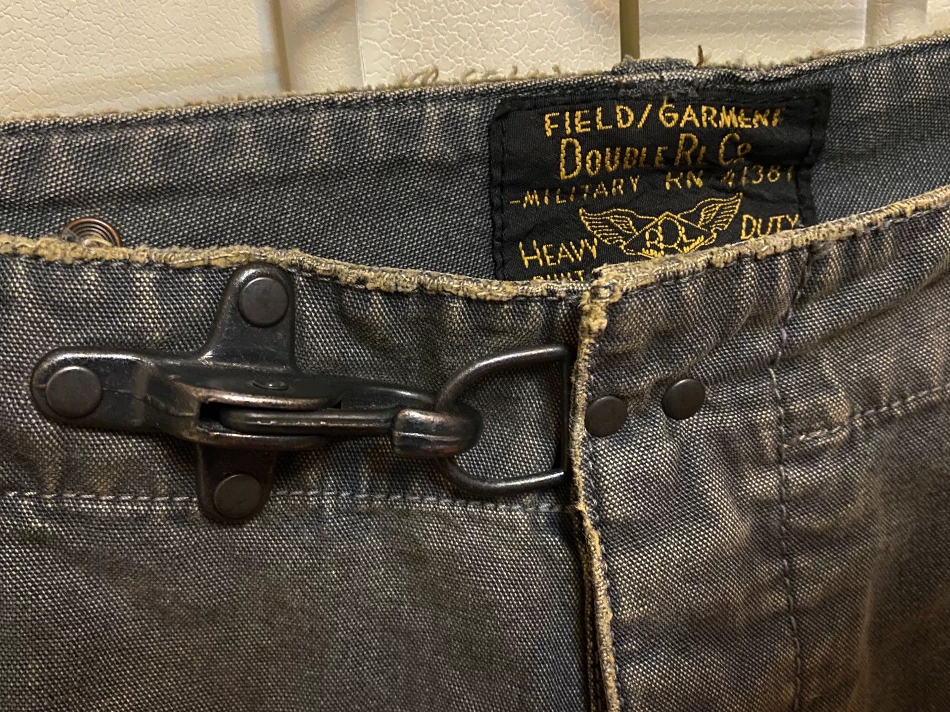 RRL Ralph Lauren vintage double rl military style cargo pants Size US 32 / EU 48 - 2 Thumbnail