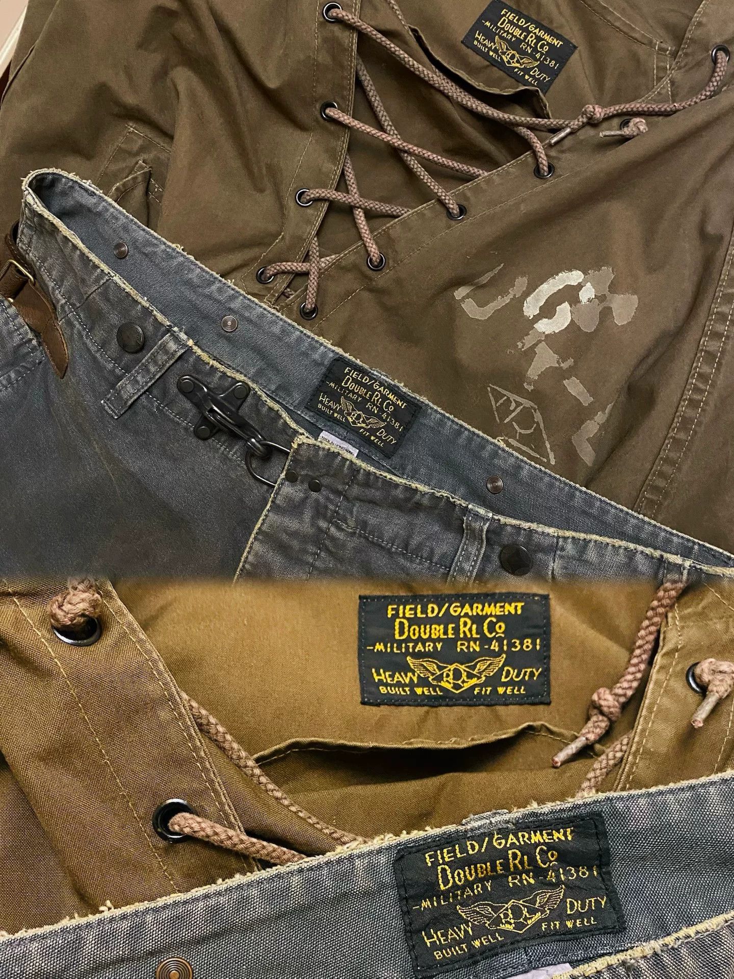 RRL Ralph Lauren vintage double rl military style cargo pants Size US 32 / EU 48 - 3 Thumbnail