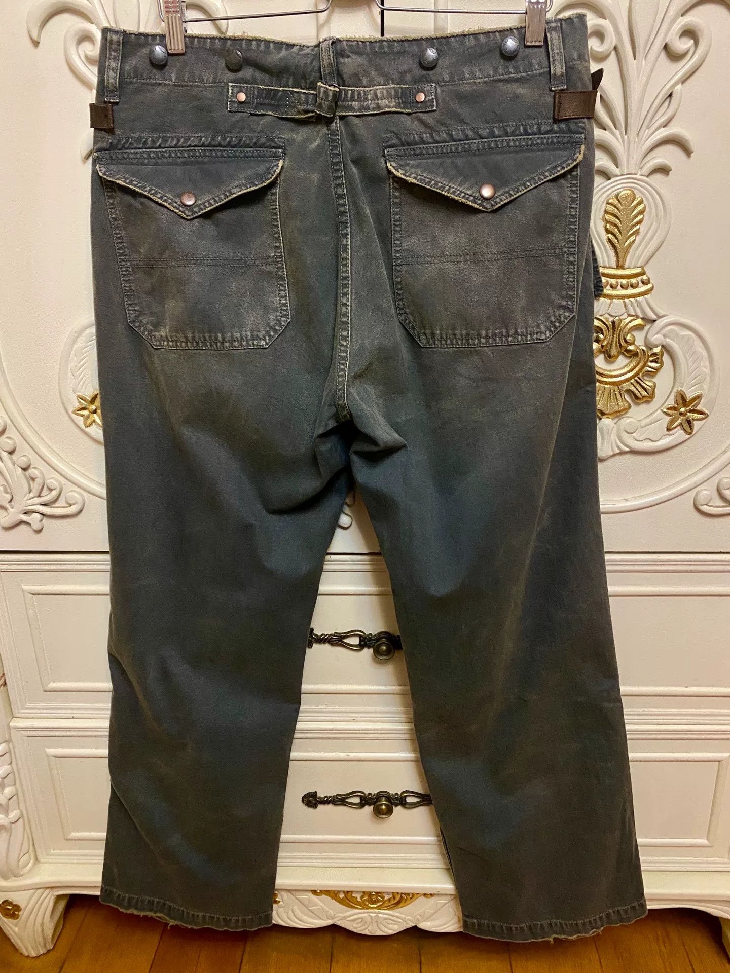 RRL Ralph Lauren vintage double rl military style cargo pants Size US 32 / EU 48 - 9 Thumbnail